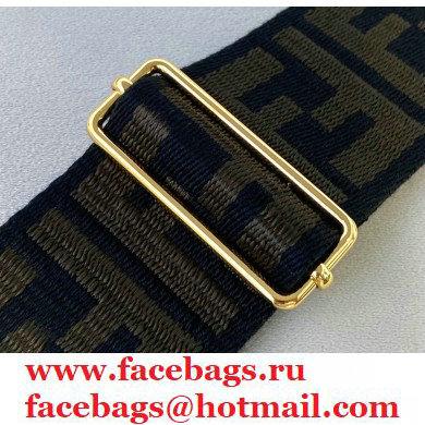 Fendi Ribbon Long Shoulder Strap You Black 2021