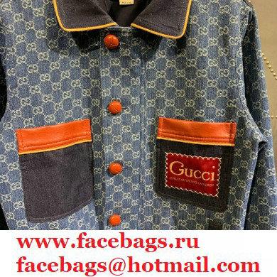 Gucci Eco washed organic denim jacket 649110 2021