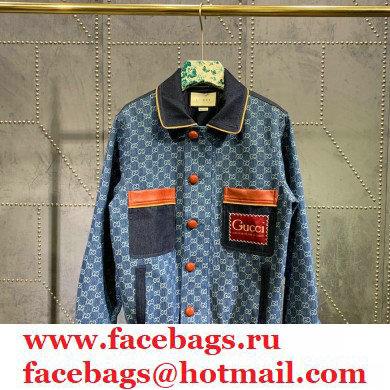 Gucci Eco washed organic denim jacket 649110 2021