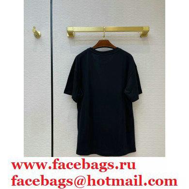GuccixDoraemo cotton T-shirt black 2020 - Click Image to Close