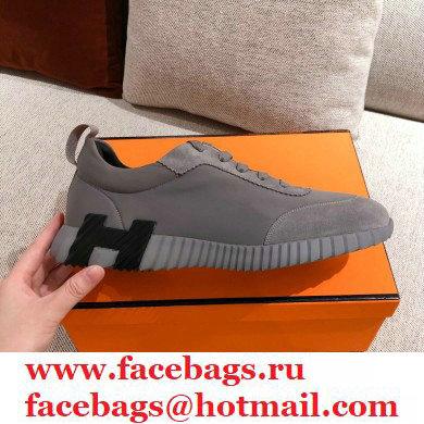 Hermes Technical Canvas Bouncing Sneakers 02 2021