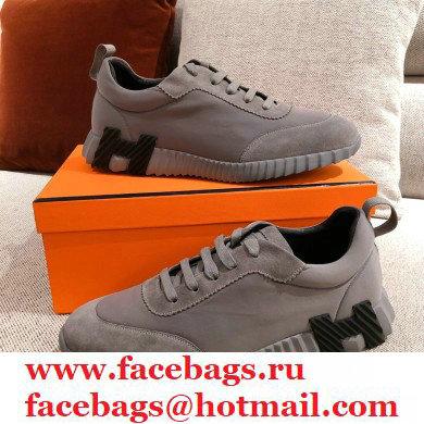 Hermes Technical Canvas Bouncing Sneakers 02 2021