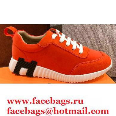 Hermes Technical Canvas Bouncing Sneakers 06 2021