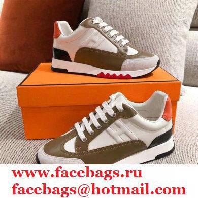 Hermes Trail Sneakers in Calfskin 07 2021