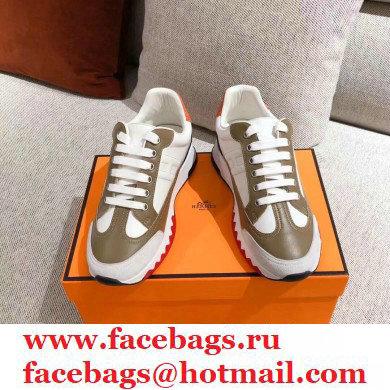 Hermes Trail Sneakers in Calfskin 07 2021