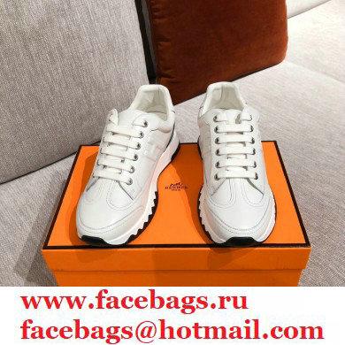 Hermes Trail Sneakers in Calfskin 09 2021