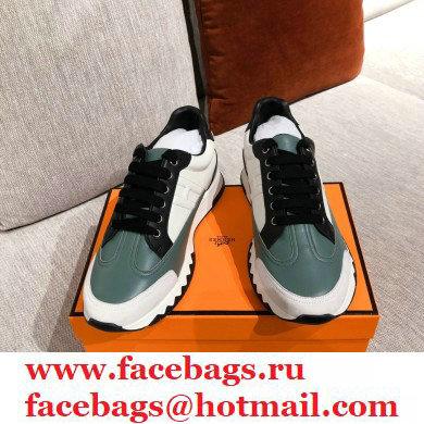 Hermes Trail Sneakers in Calfskin 11 2021