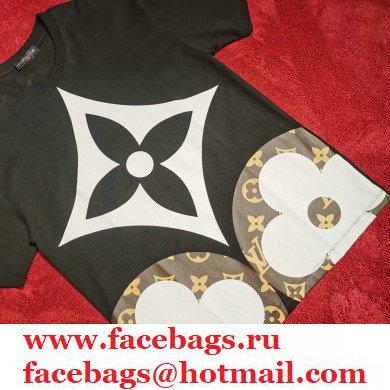 Louis Vuitton Monogram printed T-shirt black 2021