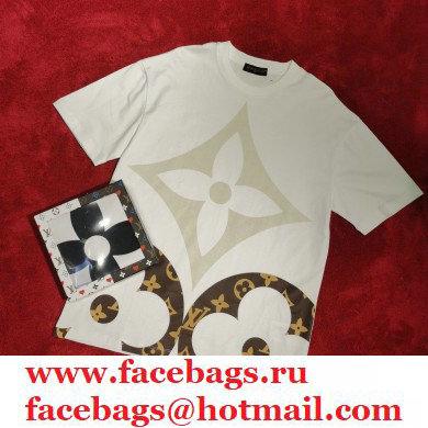 Louis Vuitton Monogram printed T-shirt white 2021