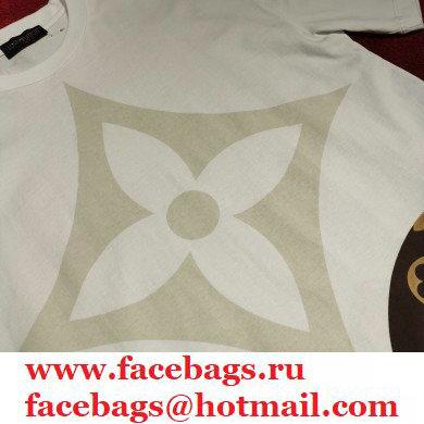 Louis Vuitton Monogram printed T-shirt white 2021