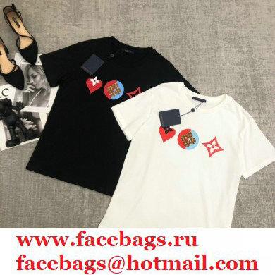 Louis Vuitton Monogram printed cotton T-shirt white 2021