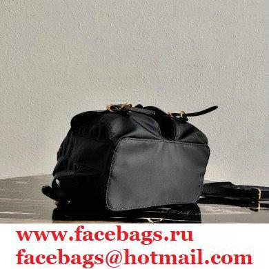 Prada Small Nylon Backpack Bag 1BZ677 Black/Gold 2021