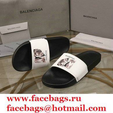 Balenciaga Logo Piscine Pool Slides Sandals 03 2021