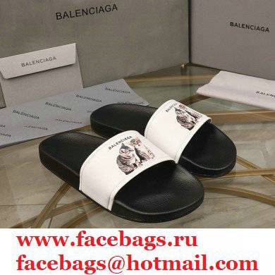 Balenciaga Logo Piscine Pool Slides Sandals 03 2021