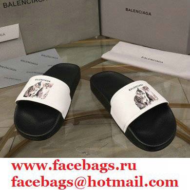 Balenciaga Logo Piscine Pool Slides Sandals 03 2021