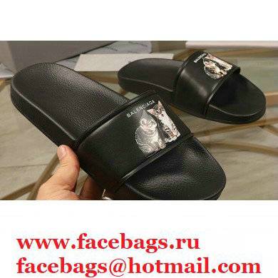 Balenciaga Logo Piscine Pool Slides Sandals 04 2021