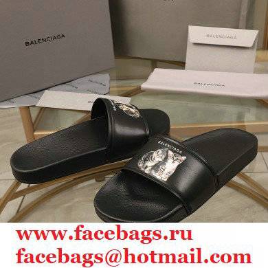 Balenciaga Logo Piscine Pool Slides Sandals 04 2021