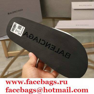 Balenciaga Logo Piscine Pool Slides Sandals 04 2021