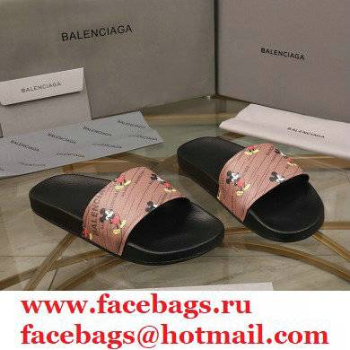 Balenciaga Logo Piscine Pool Slides Sandals 05 2021