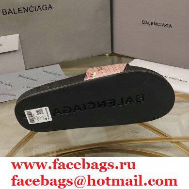 Balenciaga Logo Piscine Pool Slides Sandals 05 2021