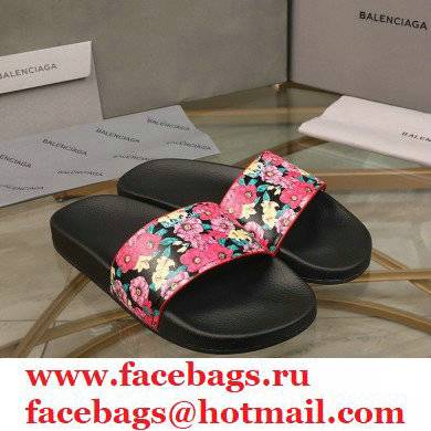 Balenciaga Logo Piscine Pool Slides Sandals 07 2021