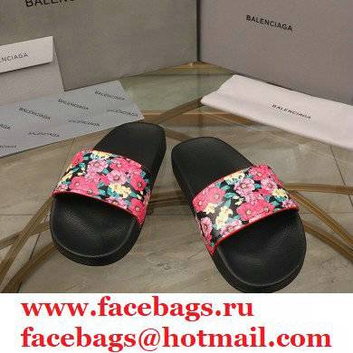 Balenciaga Logo Piscine Pool Slides Sandals 07 2021