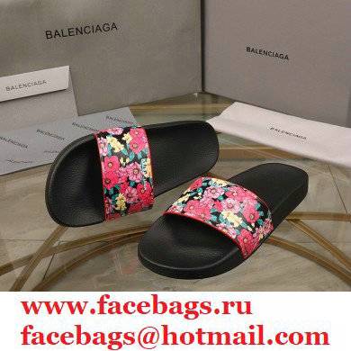 Balenciaga Logo Piscine Pool Slides Sandals 07 2021