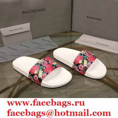 Balenciaga Logo Piscine Pool Slides Sandals 08 2021