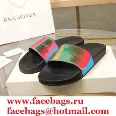 Balenciaga Logo Piscine Pool Slides Sandals 09 2021