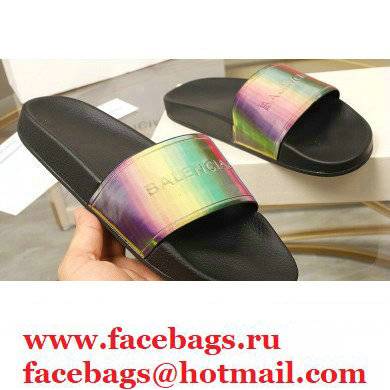 Balenciaga Logo Piscine Pool Slides Sandals 09 2021