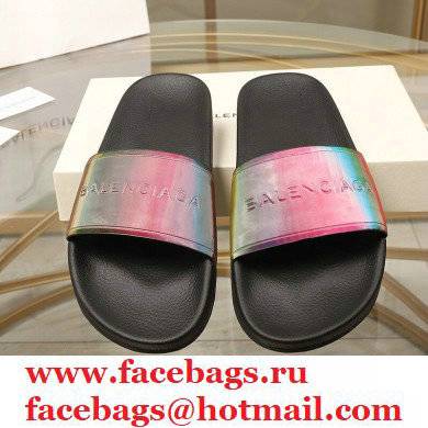 Balenciaga Logo Piscine Pool Slides Sandals 09 2021