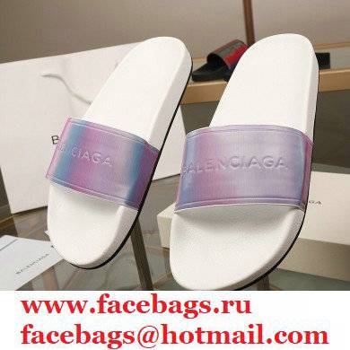 Balenciaga Logo Piscine Pool Slides Sandals 10 2021