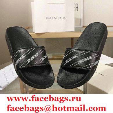 Balenciaga Logo Piscine Pool Slides Sandals 13 2021