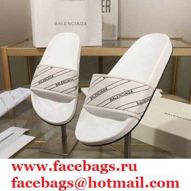 Balenciaga Logo Piscine Pool Slides Sandals 14 2021