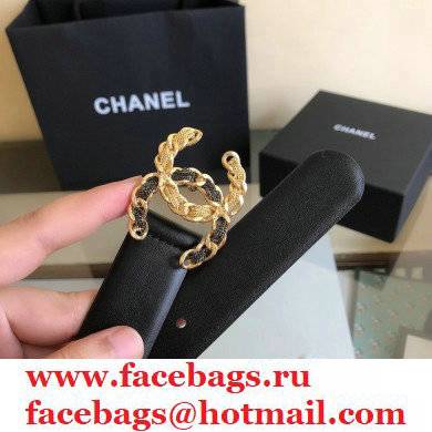 Chanel Width 3cm Belt CH131