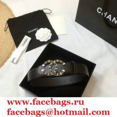 Chanel Width 3cm Belt CH20