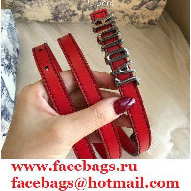 Dior Width 1.5cm Belt D53