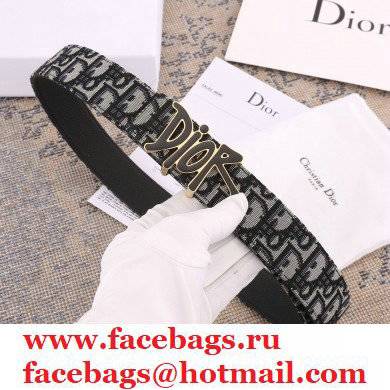 Dior Width 3.5cm Belt D38 - Click Image to Close