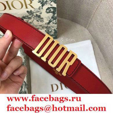 Dior Width 3cm Belt D51