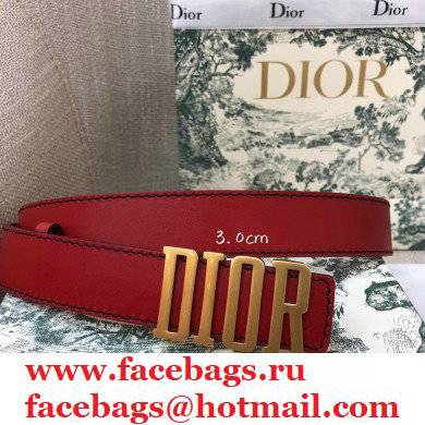 Dior Width 3cm Belt D51