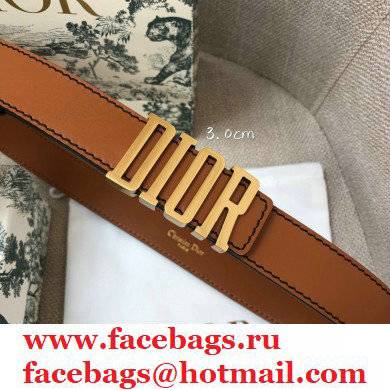 Dior Width 3cm Belt D52