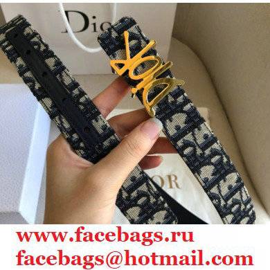 Dior Width 3cm Belt D65