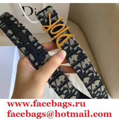 Dior Width 3cm Belt D66