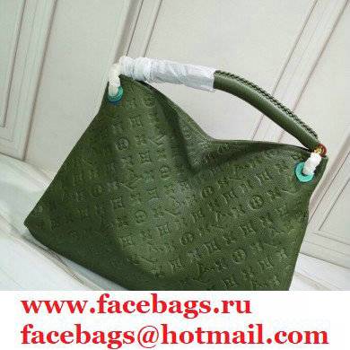 Louis Vuitton Monogram Empreinte Artsy MM Bag M43876 Army Green