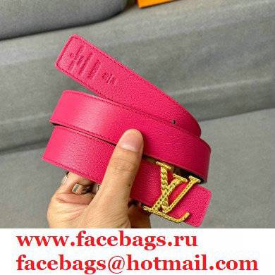 Louis Vuitton Width 3cm Belt LV107