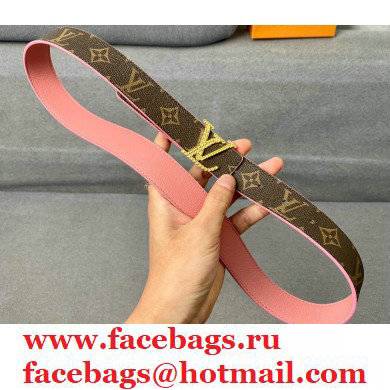 Louis Vuitton Width 3cm Belt LV108