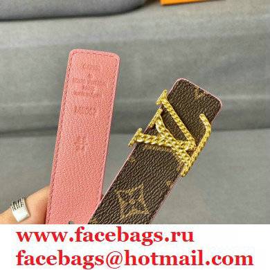 Louis Vuitton Width 3cm Belt LV108