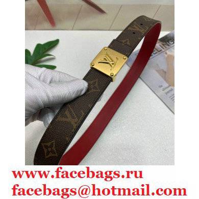 Louis Vuitton Width 3cm Belt LV111