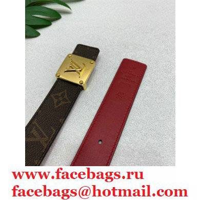 Louis Vuitton Width 3cm Belt LV111