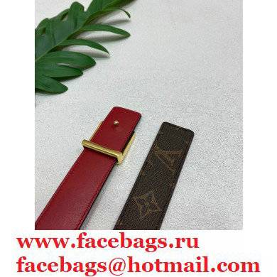 Louis Vuitton Width 3cm Belt LV111